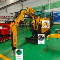 Robot de démolition, machine de démolition hydraulique, démolition robotisée télécommandée