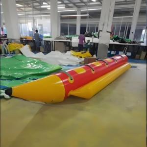 Ensemble de bateau banane gonflable portable en PVC, facile à installer, équipement de sports nautiques, divertissement familial pour adultes, aventures en plein air - Product Image 5