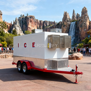 2025 Street <b>Truck</b> <b>Refrigerator</b> Freezer Fast Food Trailer For Sale Usa - Product Image 3