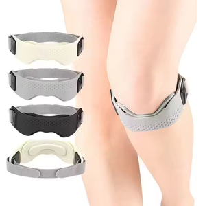 Estabilizador de Rótula de Silicona con Absorción de Impactos, Banda de Soporte para Tendón <span class=keywords><strong>Rotuliano</strong></span> con Doble Compresión para Alivio del Dolor - Product Image 1