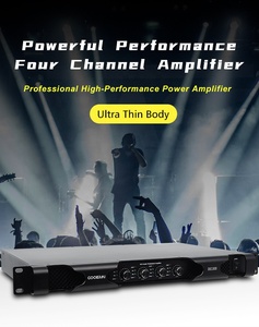 MIA-DE1300 khuếch đại kỹ thuật số 4*2000W * 4 Ω 1U 4*2000W khuếch đại công suất 2 kênh hệ thống âm thanh nổi âm thanh chuyên nghiệp lớp D khuếch đại - Product Image 2