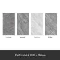 Carreaux de sol en porcelaine pleine masse Foshan à effet dégradé, design moderne et minimaliste, pour usage intérieur, résistants à l'usure et antidérapants, pour escaliers de villa