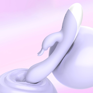 Vibrador de Clítoris con Doble Estimulación del Punto G, Dispositivo de Masturbación Recargable, Juguete Sexual con Lengua de Conejo para Mujeres - Product Image 6