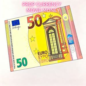 <span class=keywords><strong>Billetes</strong></span> de Euro de Utilería de Alta Calidad de <span class=keywords><strong>5</strong></span>, 10, 20, 50, 100, 200, 500 para Fiestas, Halloween, Bodas y Navidad - Product Image 1