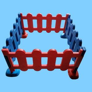 Venta caliente blanco púrpura rosa azul negocio de alquiler para fiesta de niños evento de cumpleaños alquiler valla de juego suave niños Puerta de juego suave para alquilar - Product Image 2
