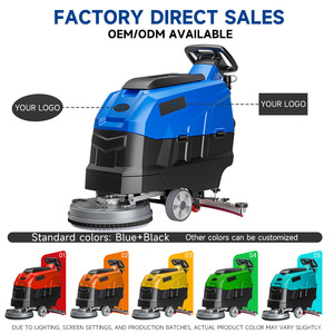 เครื่องขัดพื้นแบบเดินตาม ราคาโรงงานขายส่ง รุ่นใหม่ แบตเตอรี่ 24V ความจุ 55 ลิตร ใช้งานต่อเนื่อง 3-4 ชั่วโมง ด้วยพลังงานแบตเตอรี่ 24V - Product Image 5