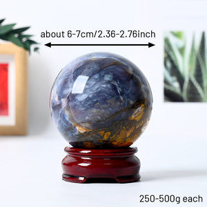New Arrival High Quality Natural Gemstone Buy Crystal Online Wood <b>Painting</b> <b>Stone</b> Sphere Crysal Sphere - Product Image 2