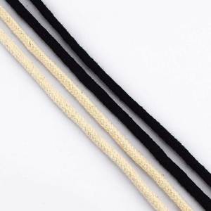 Deepeel CD015 4mm 100% corda di cotone naturale colore macramè stringa decorativa <span class=keywords><strong>per</strong></span> fai da te accessori fatti a mano borse indumenti <span class=keywords><strong>scarpe</strong></span> - Product Image 3