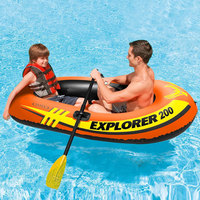 Bateau à rames gonflable intex, bateau de rafting chinois, bon marché, tendance