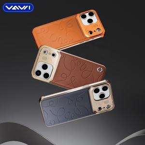 Étui de téléphone en cuir aromathérapeutique VAWI V-A02 en métal pour <span class=keywords><strong>iPhone</strong></span> <span class=keywords><strong>13</strong></span> 14 15 16 17 Pro Max Orange <span class=keywords><strong>Coque</strong></span> magnétique pour téléphone - Product Image 2