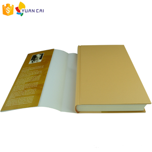 OEM logo gouden folie hardcover novela boek op maat gepersonaliseerde uitgave drukwerk set stofomslag papier karton drukwerk boeken romans slipcase - Product Image 3