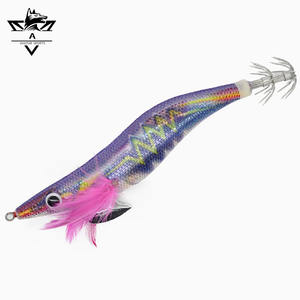 Prix compétitif, vente en gros, leurre de pêche en bois, appât lumineux en bois, crevettes en bois qui coulent rapidement, leurres de pêche en bois pour la mer, la rivière, le ruisseau - Product Image 6