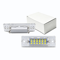 Éclairage de plaque d'immatriculation LED 2 pièces, nouveau, 5W, lampe de remplacement pour Volkswagen, pour OEM 3B5943021E 12V
