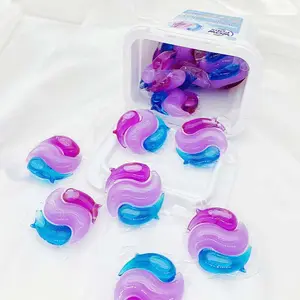 Wow Wholesale Organic 3in1 4in1 Laundry Pods Eco Friendly Container Soap For Cloths Washing Cleaner Gel Detergent Pods Liquid