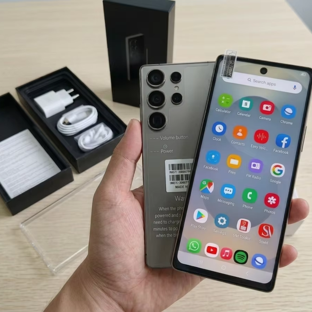 Factory Custom S26 Ultra 5G Smartphone Android 15 Octa Core 7.3" HD Screen Global Version Dual SIM Gaming Mobile Phone
