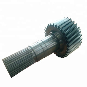 เพลาสไปลน์แบบกำหนดเอง AISI4140 งานกลึงซับซ้อน เพลาเกียร์สไปลน์แบบละเอียด - Product Image 1