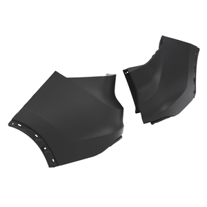 Coppia di Terminali Paraurti Posteriori per Conducente e Passeggero per <span class=keywords><strong>Honda</strong></span> CR-V 2012-2014 2013 Neri - Product Image 4