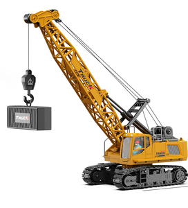 <span class=keywords><strong>Grue</strong></span> à chenilles <span class=keywords><strong>télécommandée</strong></span> DWI Dowellin Large 9CH en alliage 2,4 GHz, Véhicules de construction RC pour enfants - Product Image 1
