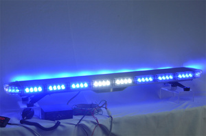 Barra de luz de advertencia estroboscópica de baliza de emergencia de 47 pulgadas con altavoz de sirena de 100 vatios <span class=keywords><strong>para</strong></span> ambulancia camión de bomberos coche patrulla - Product Image 2