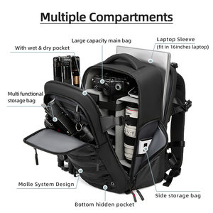 Ba lô đựng máy ảnh chống sốc bền chắc, bảo vệ máy ảnh, chuyên dụng cho nhiếp ảnh, đựng đồ nghề chụp ảnh chuyên nghiệp - Product Image 4
