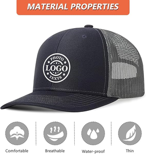 Gorra de Camionero Personalizada con Logotipo, Algodón, Malla, Estampado Circular, BSCI, para Marcas Urbanas y Exteriores, MOQ 50, Muestra en 3 Días - Product Image 3