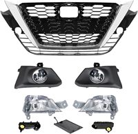 Topzonauto 620226CA0H, 623106CA1A Kit de Rejilla para Cubierta de Parachoques Delantero para Nissan Altima 2019 2020 2021 2022