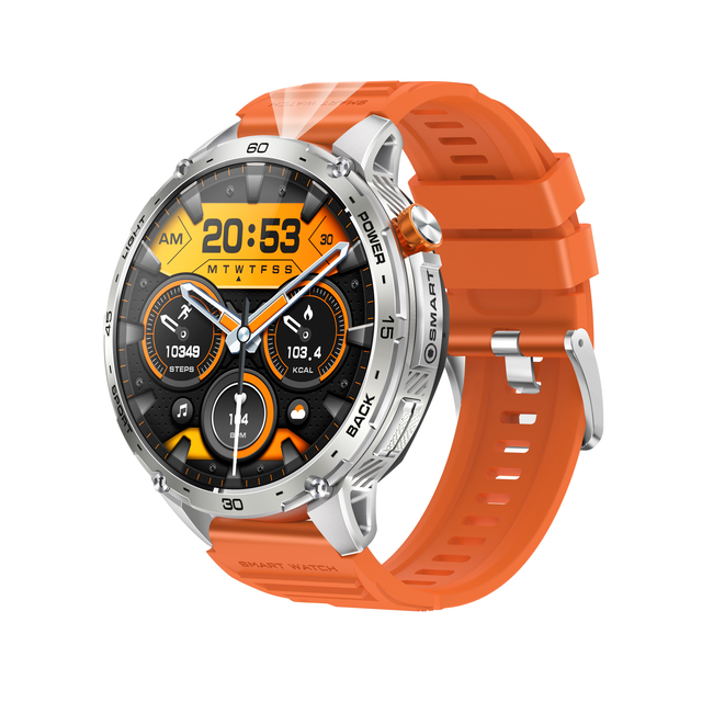 2025 K69 1.75" Amoled Touch Screen Smartwatch Men With Flashlight 730mAh Health Monitoring Sports Relojes Smart Watch Woman