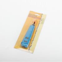 Alat Punch Down Profesional untuk Kabel Jaringan, Impact Krone 110, Alat Terminal untuk RJ45 Keystone Jack, Panel Patch, Modul Suara