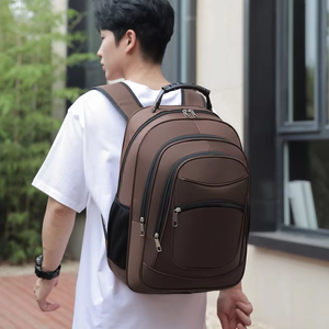 Sac à dos pour ordinateur portable, sac d'affaires de grande capacité, imperméable, antivol, en Oxford géométrique, 20-39L, vente directe - Product Image 6