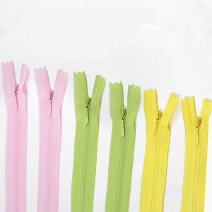โรงงานขายส่งซิปซ่อนสีสันสดใสแบบซ่อนฟัน 3 ซี่ #   ซิปสำหรับเสื้อผ้า - Product Image 5
