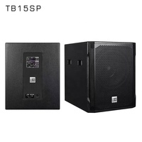 Subwoofer actif TB12SP de haute qualité, 12 pouces, 1000 W, 4 ohms, ferrite, avec corps en bois, design durable pour bars, événements en plein air et spectacles