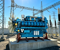 Groupe électrogène diesel Baudouin 1500 kW pour usage intensif, alimentation de secours industrielle, longue durée de vie, faible entretien