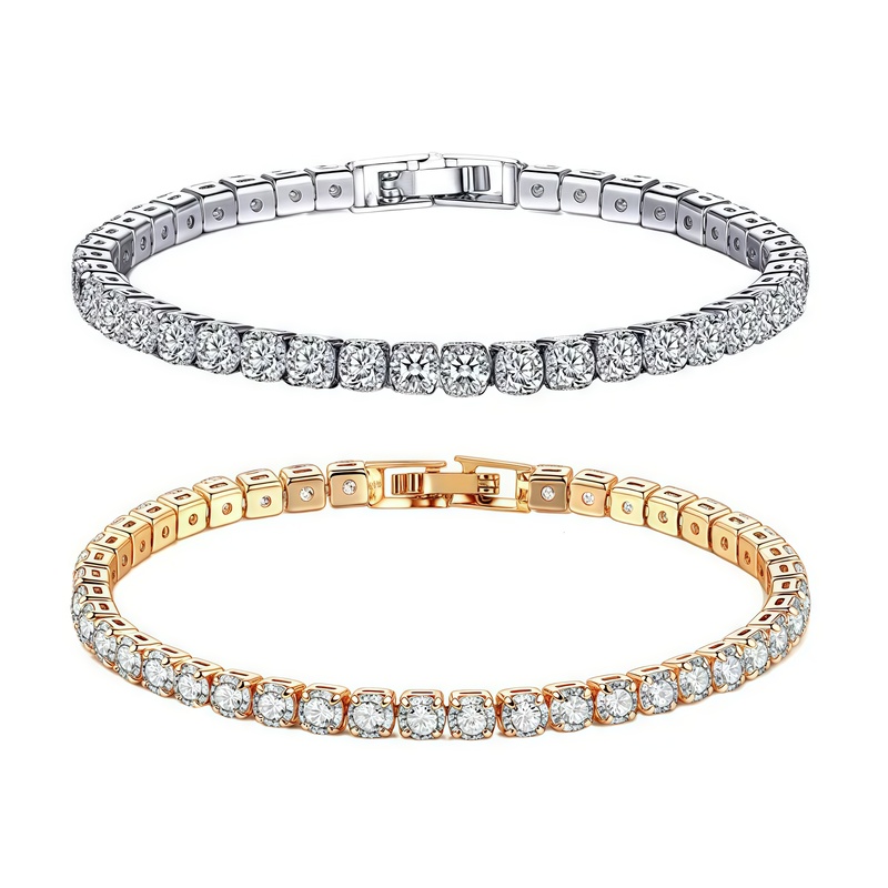 Mylove Tennis Bracelet Wholesale 3mm 4mm