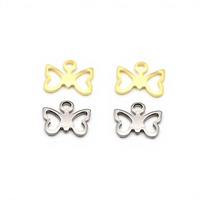 Accessoires en acier inoxydable : Plaque de finition, petit pendentif, cœur de pêche, étoile à cinq branches, nœud, couronne – Plusieurs options, non usiné par CNC