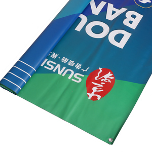 Bandera de Tela Impresa con UV de Doble Cara, Ligera y Plegable, Señalización Interior para Conferencias y Eventos Empresariales - Product Image 1