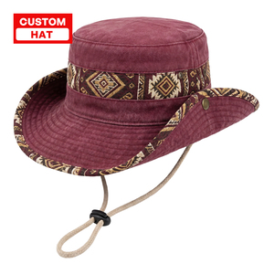Sombrero <span class=keywords><strong>de</strong></span> Surf <span class=keywords><strong>de</strong></span> Alta Calidad Ujoy Gift <span class=keywords><strong>para</strong></span> Adultos, Sombrero Tipo Bucket Liso y Gorras al por Mayor, Personalizables con Diseño Personalizado y Cuerda - Product Image 1