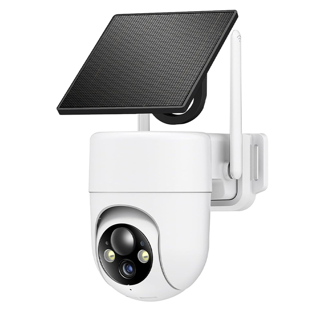 Smart 2K HD Resolution Solar Security Camera with Full Color Vision Waterproof Wifi