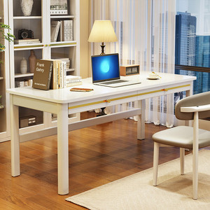 Scrivania leggera di lusso per studenti delle scuole medie nuovo stile cinese in legno massello studio controllo ufficio Computer scrivania - Product Image 4