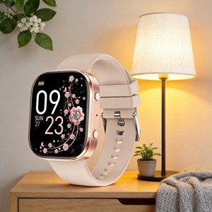 Montre connectée Y3 pour hommes et femmes, grand écran de 1.88 pouces, appels Bluetooth, fréquence cardiaque, oxygène dans le sang, multisports, montre de fitness - Product Image 1
