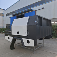 Caisse de chargement personnalisée pour camionnette, boîte à outils latérale en aluminium, plateau et auvent pour double cabine avec tous types d'accessoires