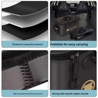 Seau de transport pour poissons vivants en EVA moulé monobloc, pliable, grande capacité, pour matériel de pêche - Vente en gros usine