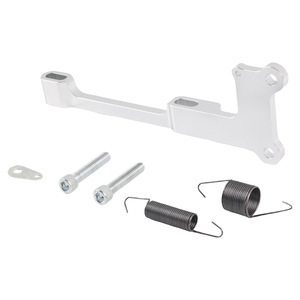 Support de câble d'accélérateur pour carburateur Holley 4150 avec jeu de ressorts de retour pour mise à niveau et rénovation en alliage d'aluminium - Product Image 3