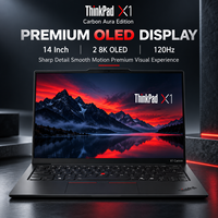 Vente en gros pour Lenovo ThinkPad X1 Carbon Gen 13 Aura Edition AI Ordinateur portable professionnel Core Ultra 7 258V 32 Go 1 To SSD 14 pouces 2.8K OLED