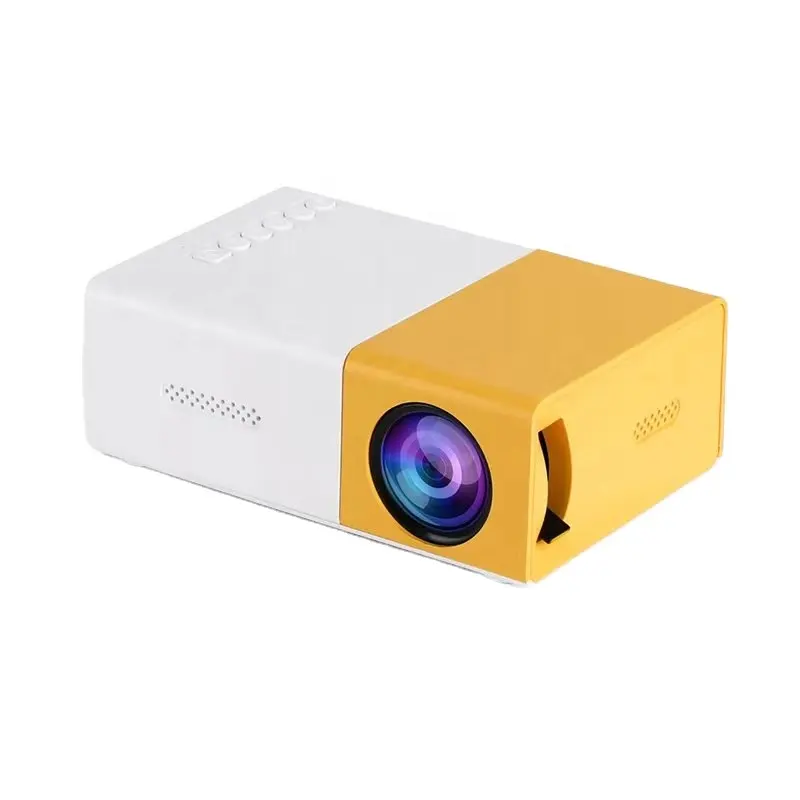 YG300 Smart 3D LED LCD Projecteur Portable HD Multimédia Proyector pour Home Cinéma Éducation Jeux Mini Pocket Style