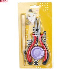 Cryhead anello nudo Micro Olymper con Pinger Plimer Ware 8 pollici lunghezza allungata Remy gradi capelli umani extension capelli finti - Product Image 1