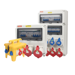 Tốt nhất bán xách tay công nghiệp điện phân phối hộp không thấm nước 32A nhựa Ổ cắm với phích cắm & ổ cắm - Product Image 3