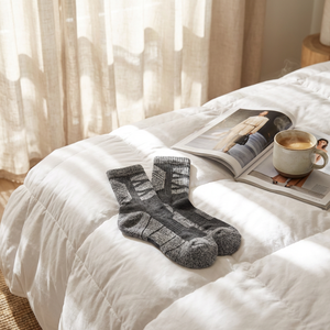 Chaussettes d'extérieur épaisses en tricot pour hommes, transfrontalières, avec semelle en tissu éponge, anti-frottement, absorbantes et respirantes, pour l'alpinisme et le <span class=keywords><strong>ski</strong></span> - Product Image 5