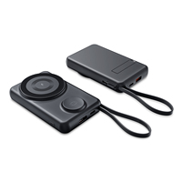 Batteries externes magnétiques ultra-minces personnalisées 10000 mAh, charge rapide portable PD 22,5 W, Power Bank sans fil MagSafe pour iPhone 17