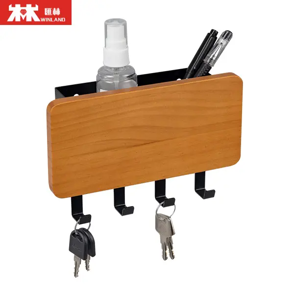 Cửa gỗ Hanger với Wall Mount Hooks Key chủ Rack Organizer két Loại sản phẩm