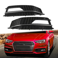 Grille de phare antibrouillard en ABS de haute qualité, style nid d'abeille, pour Audi A4/S4 B8.5 RS4, 2013-2016, installation facile, nouveau